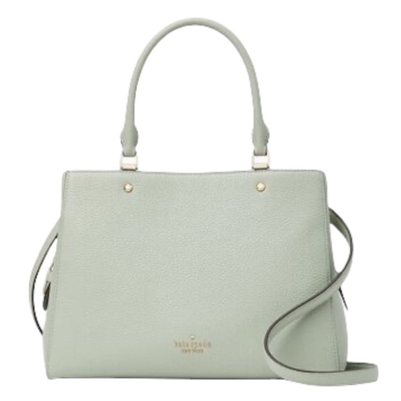 Kate Spade/New York/Leila/Triple Compartment Satchel/Crossbody/MATCHING WALLET! - Picture 2 of 15